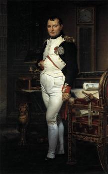 雅尅-路易 大衛 Napoleon in his Study
